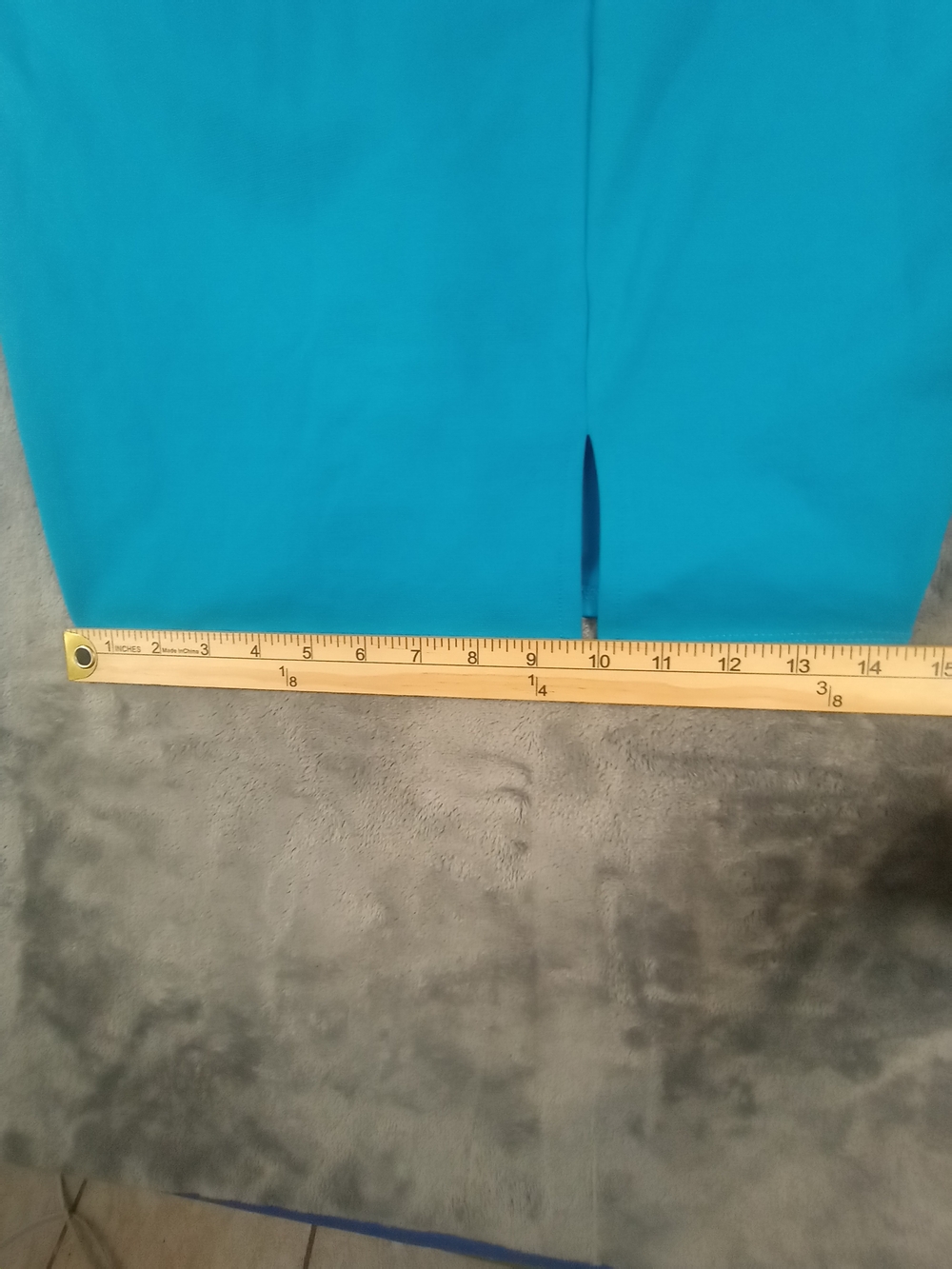 Blashe Sleek Teal Spaghetti Aqua Strap Dress Mini Size Medium NWT - Picture 11 of 12